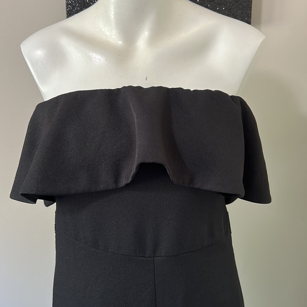 Babaton Aritzia Flutter Gotta Flounce Jumpsuit Bl… - image 5